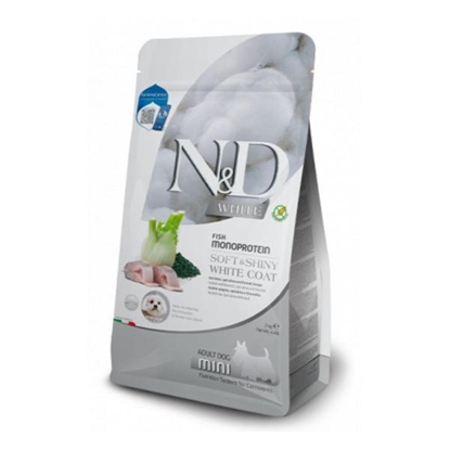 Picture of N&D White Adult Mini Seabass 2kg